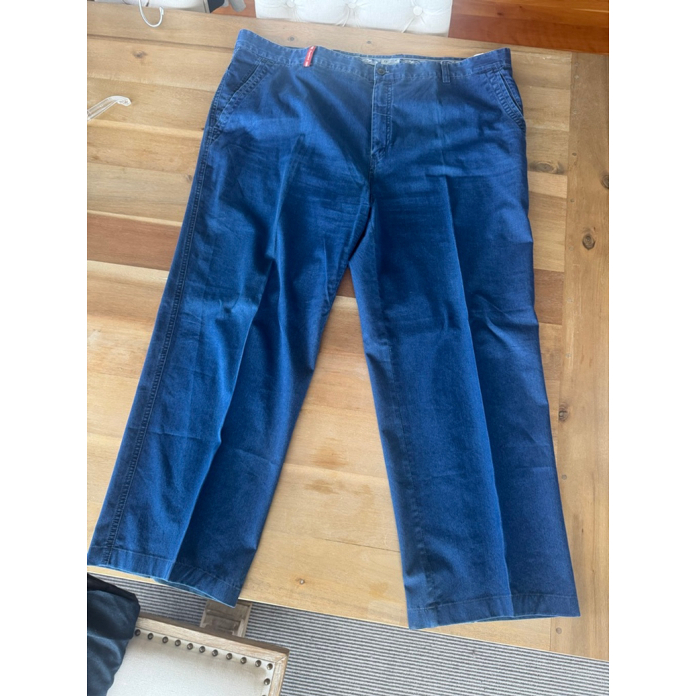 Zegna Sport Blue Denim Pants Waist 44